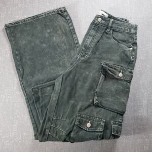 Tall Lily High Rise Cargo Jeans